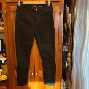 NWOT Jen 7 for all Mankind Petite Ankle Skinny Black 6 Jeans